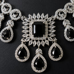 American Diamond Necklace Set