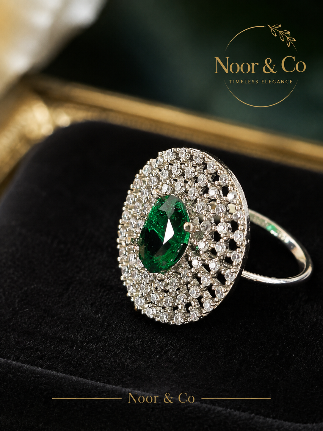 Noor & Co Statement Ring
