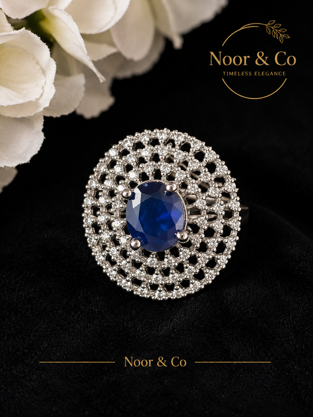 Noor & Co Statement Ring
