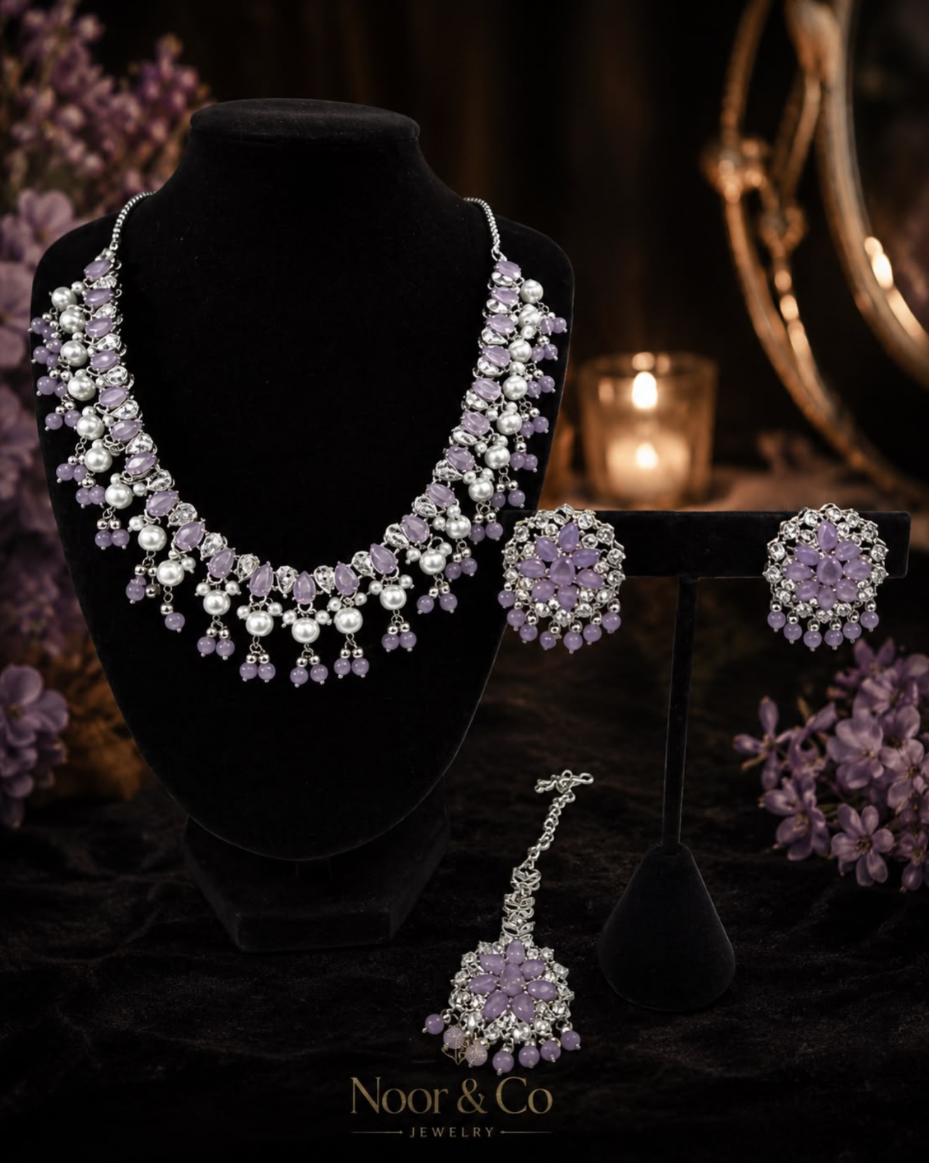 Pearl Bridal Jewelry Set