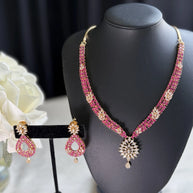 Rosé Royale Ruby Necklace Set