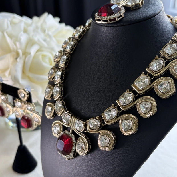 Kundan Necklace Set