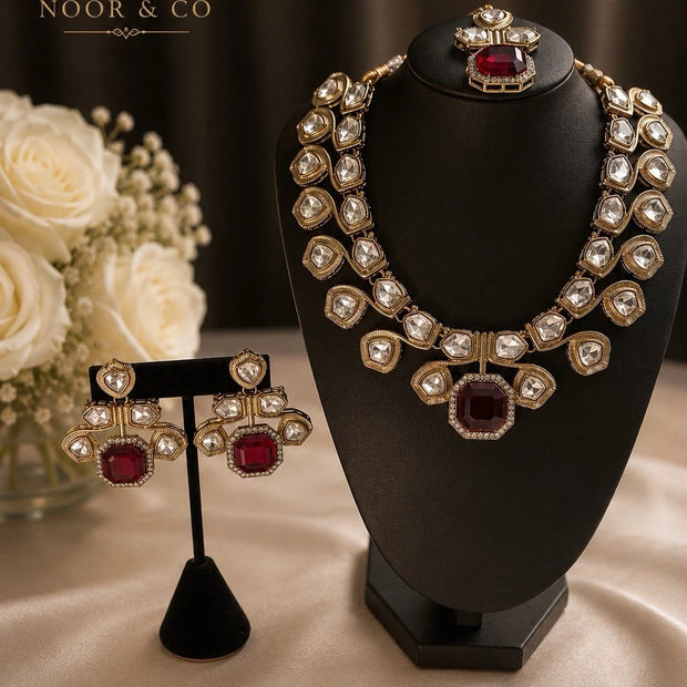 Kundan Necklace Set
