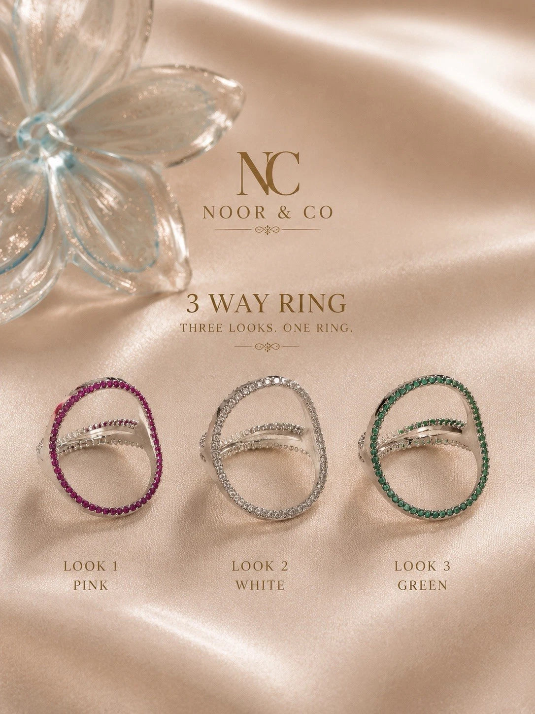 Trinity Luxe Convertible Ring