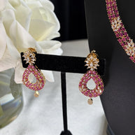 Rosé Royale Ruby Necklace Set