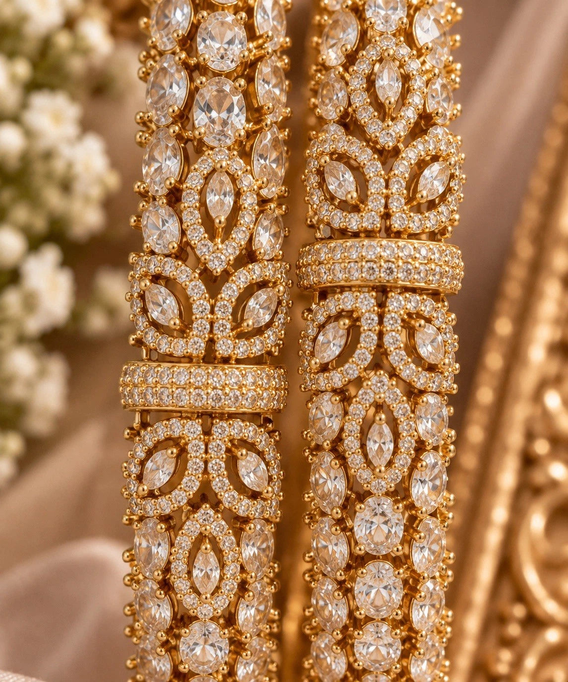 Rose Cut Bangles