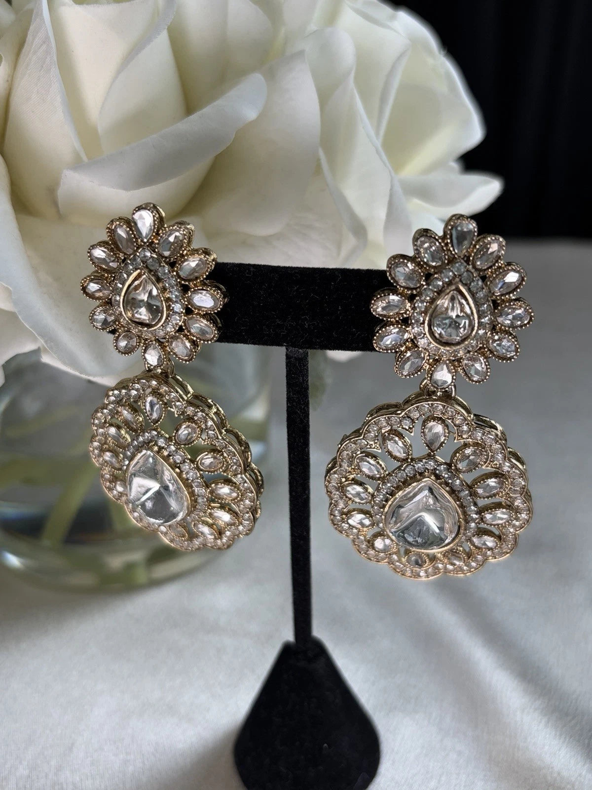 Emerald Royale Polki Bridal Necklace Set