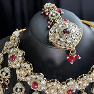 Ruby Regal Kundan Bridal Set