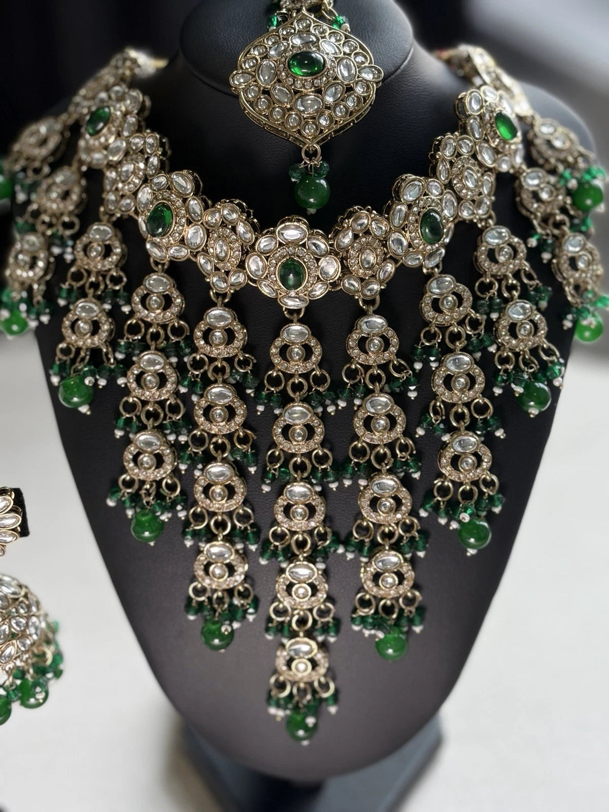 Ruby Regal Kundan Bridal Set