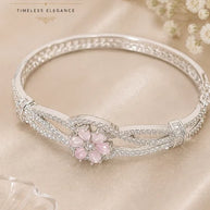 Midnight Bloom Sparkle Bangles