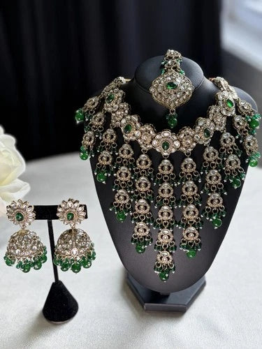 Ruby Regal Kundan Bridal Set