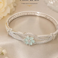 Midnight Bloom Sparkle Bangles