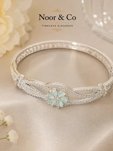 Midnight Bloom Sparkle Bangles